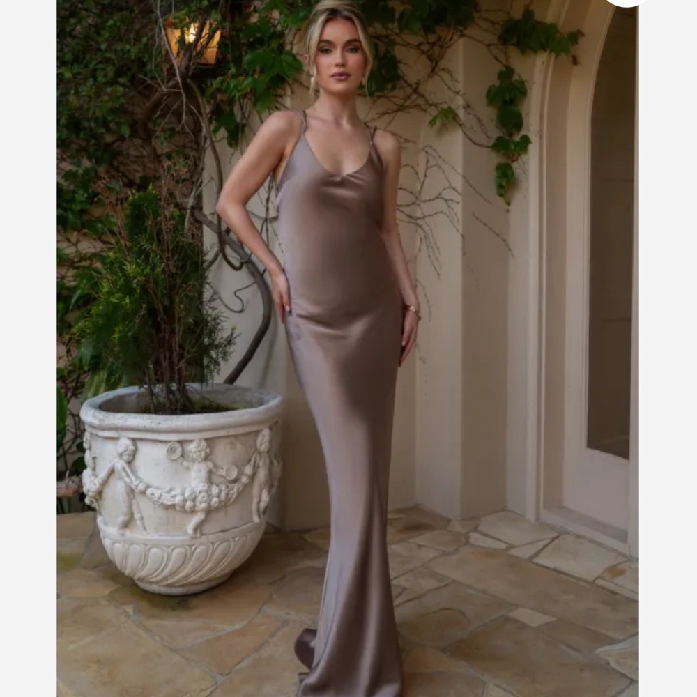 JLUXLABEL Bronze Promise Of Love Dress